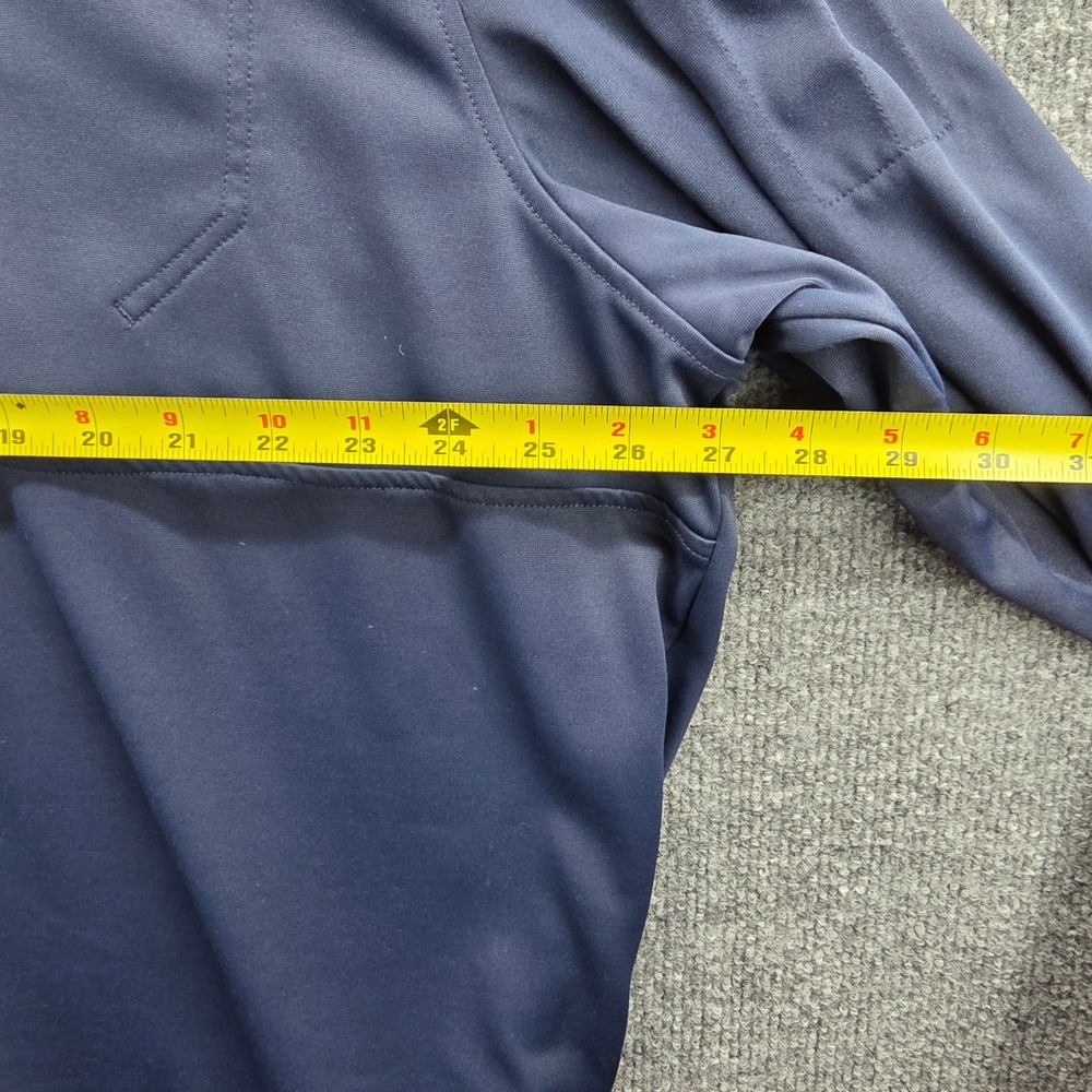 Alaskan Hardgear By Duluth Men's 2XL Navy Quarter Zip Pullover Polygiene‎ - Picture 5 of 6
